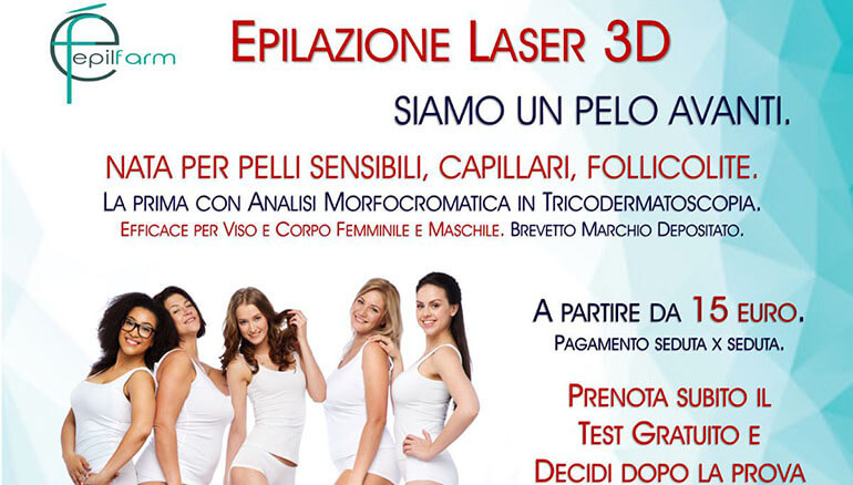 Epilazione laser 3D